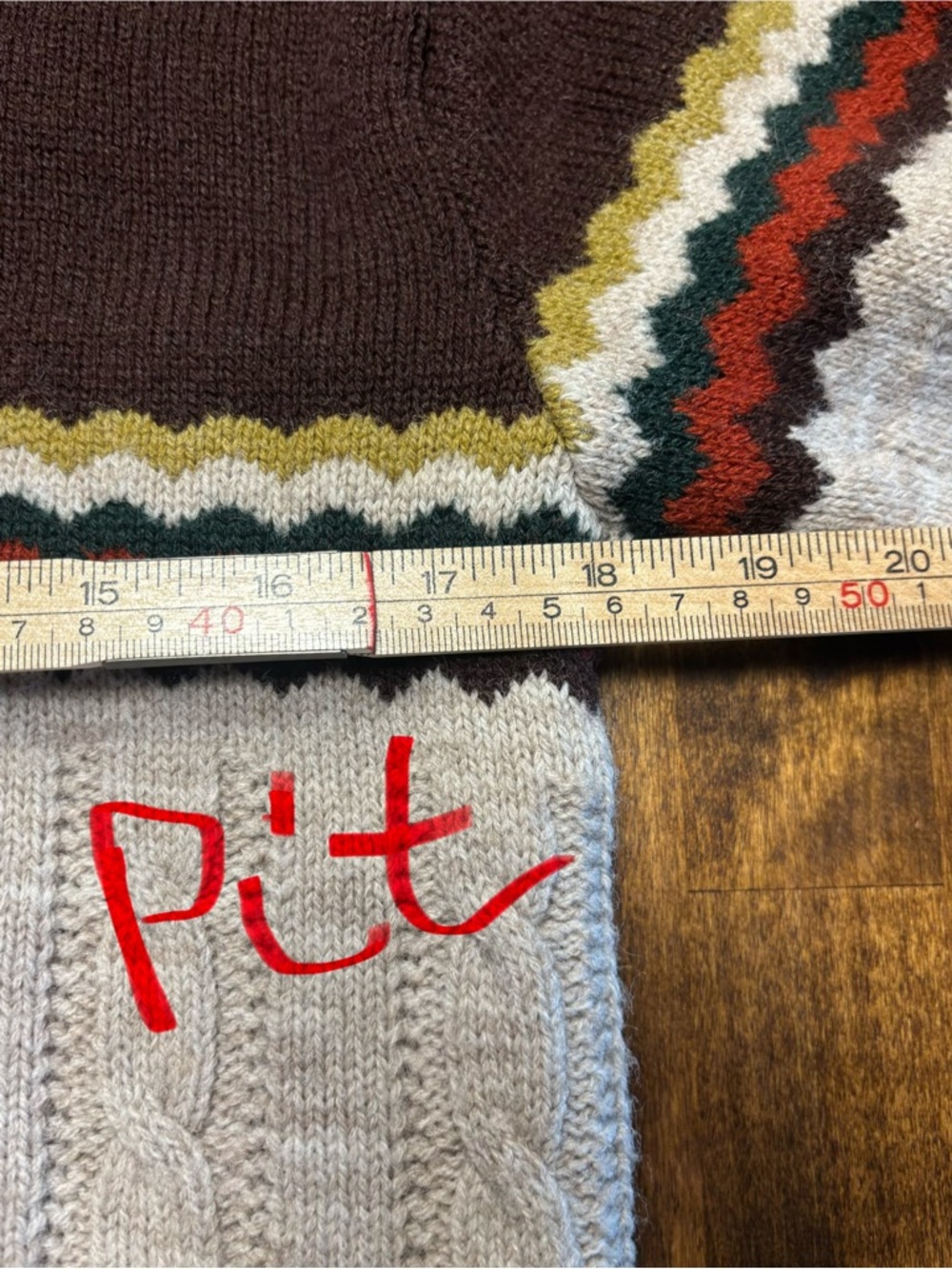 Vintage 1970’s Jantzen Shawl Neck Sweater Size M Made in USA Retro Streetwear - Picture 9 of 11
